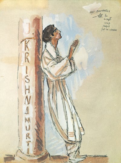 Krishnamurti, 1927 - Emile Antoine Bourdelle